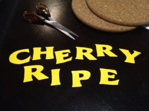 Cherry Ripe Letters